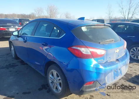 2018 Chevrolet Cruze Lt Auto из США, поврежденный, VIN 3G1BE6SM0JS649989